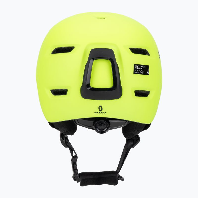 Kask narciarski dziecięcy SCOTT Keeper 2 neon yellow 4