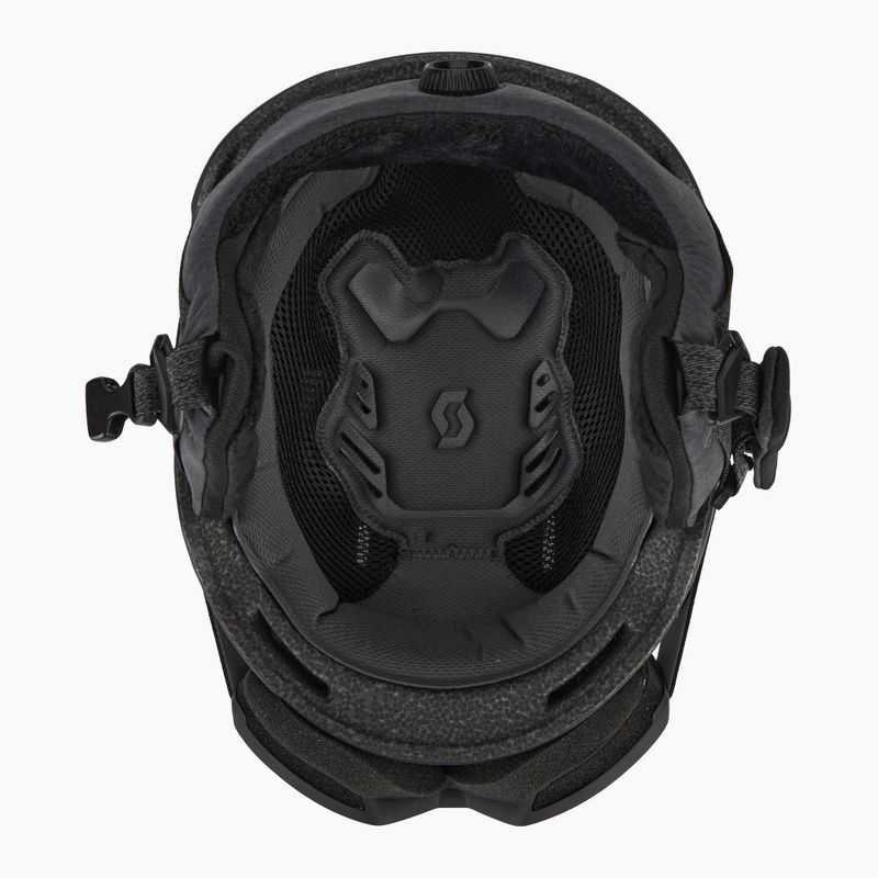 Kask narciarski SCOTT Track + Gogle Factor Pro Combo mineral black/amp silver chrome 5