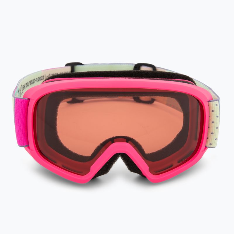 Gogle narciarskie dziecięce SCOTT Witty SGL neon pink/enhancer 2