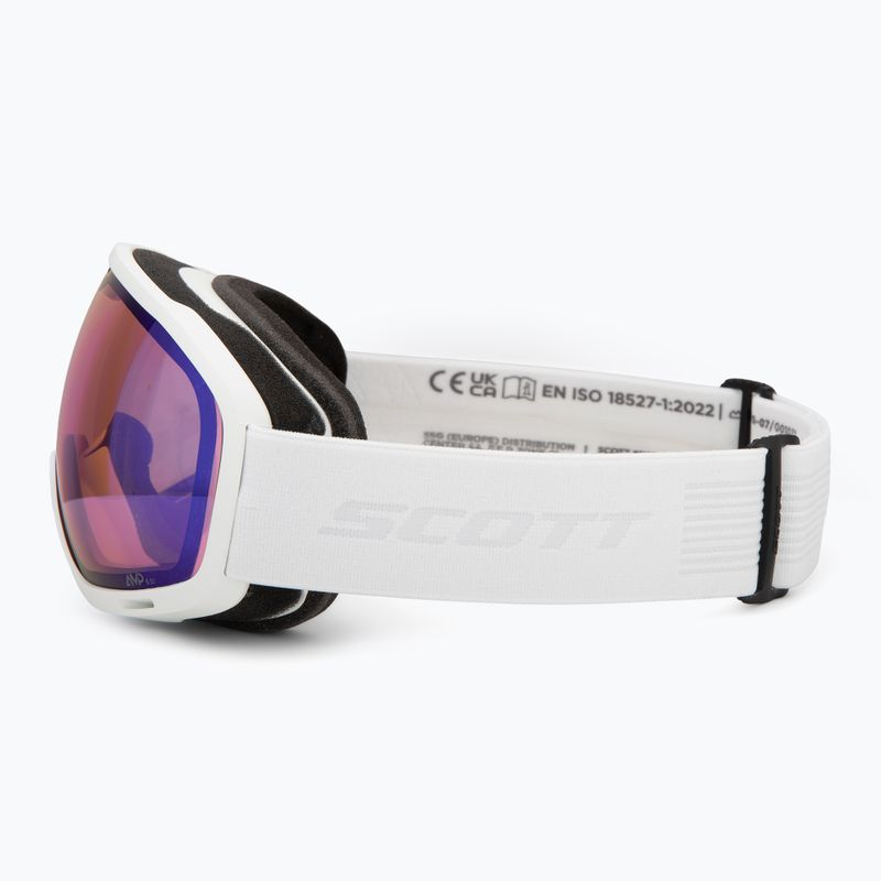 Gogle narciarskie SCOTT Unlimited II OTG mineral white/amp iluminator blue chrome 4