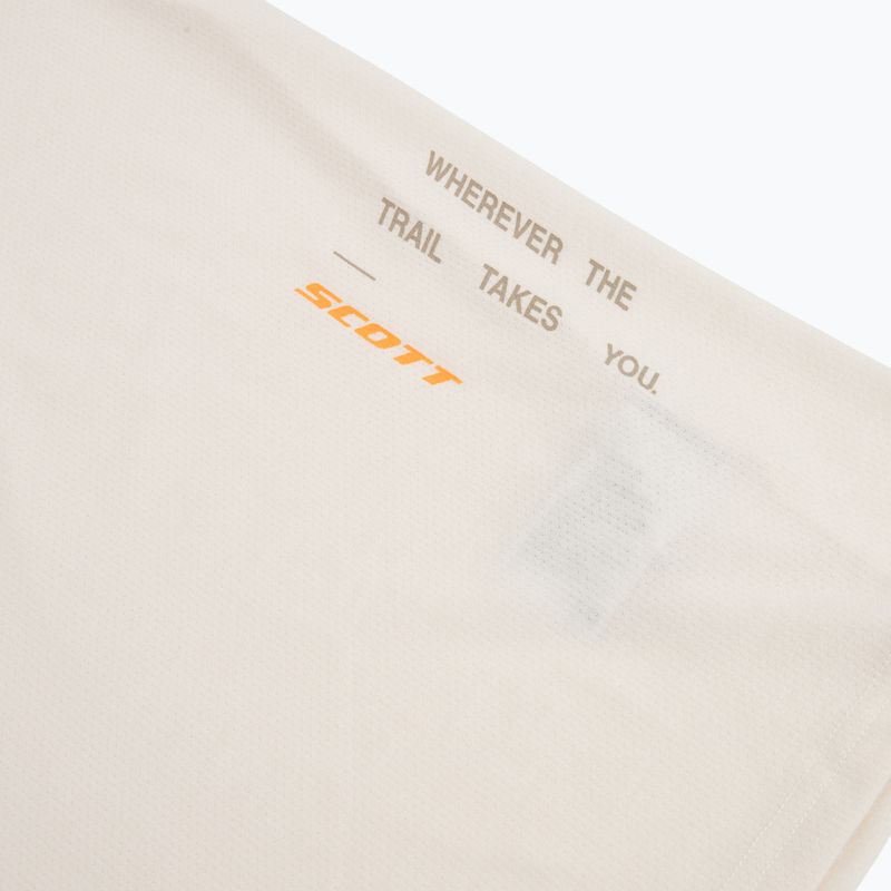 Koszulka do biegania męska SCOTT Endurance DRI Tee cotton white/toast beige 3