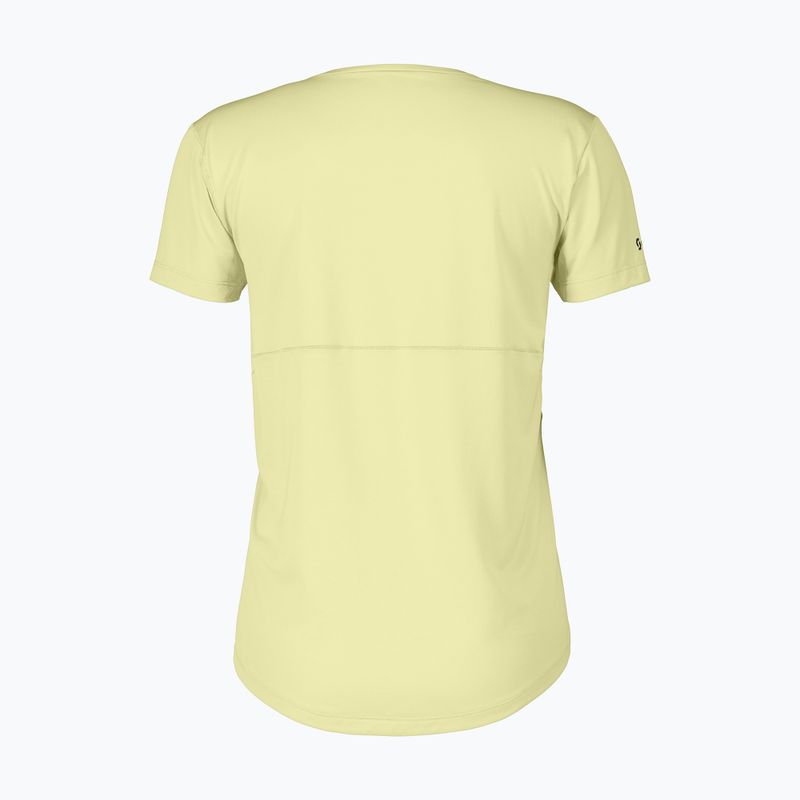 Koszulka do biegania damska SCOTT Endurance Tech pastel yellow 2