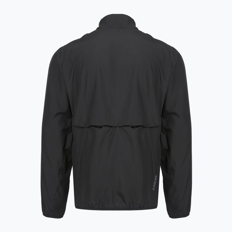 Kurtka do biegania męska SCOTT Endurance Tech Windbreaker black 2