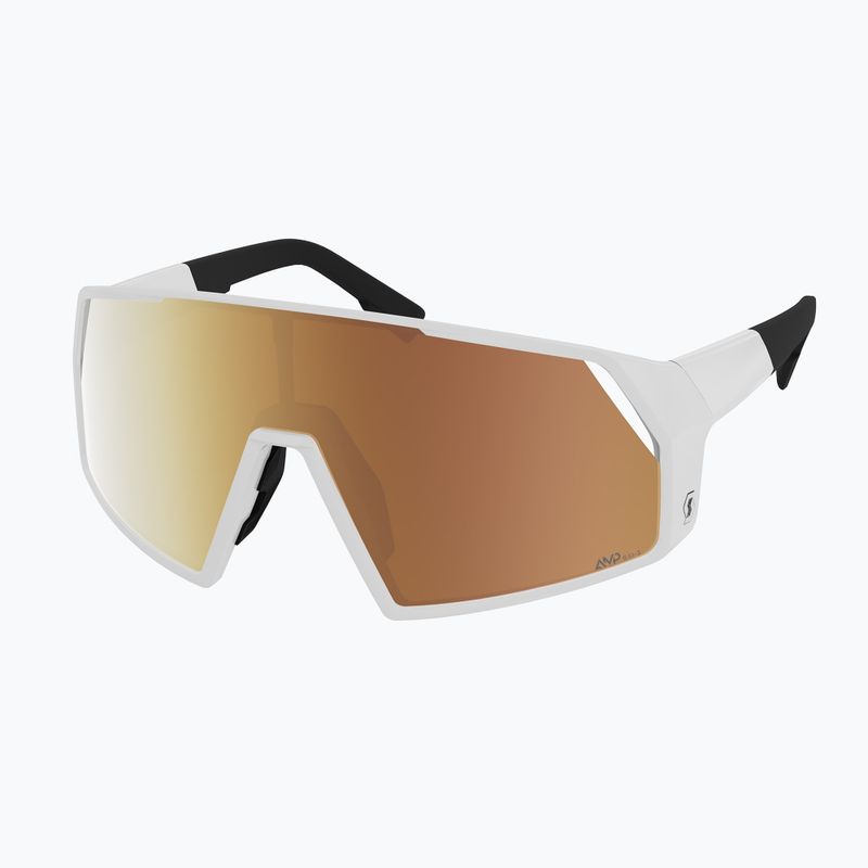 Okulary przeciwsłoneczne SCOTT Pro Shield LS white matt/amp ls gold chrome