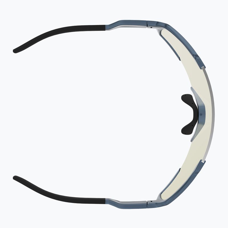 Okulary przeciwsłoneczne SCOTT Shield metallic blue/amp white chrome 4