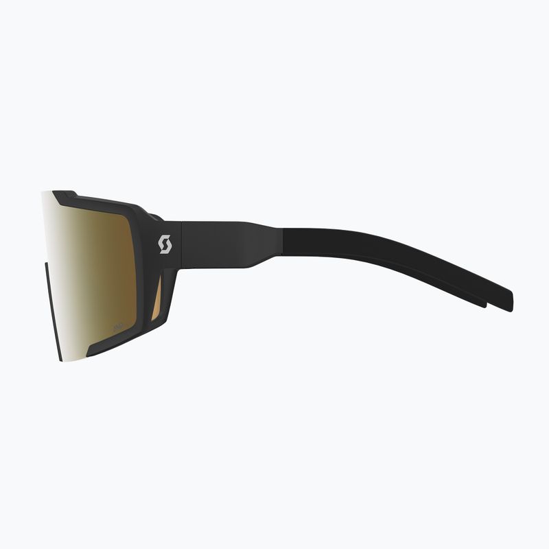 Okulary przeciwsłoneczne SCOTT Shield LS black/amp ls gold chrome 3