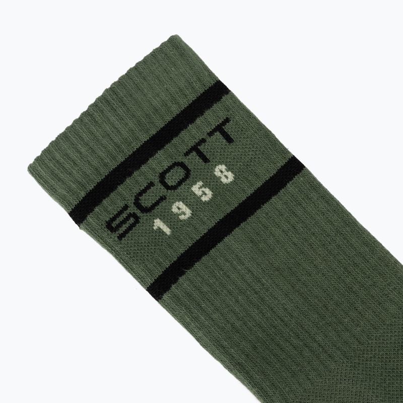 Skarpety SCOTT Retro Casual Crew 3 pary tranguil green 3
