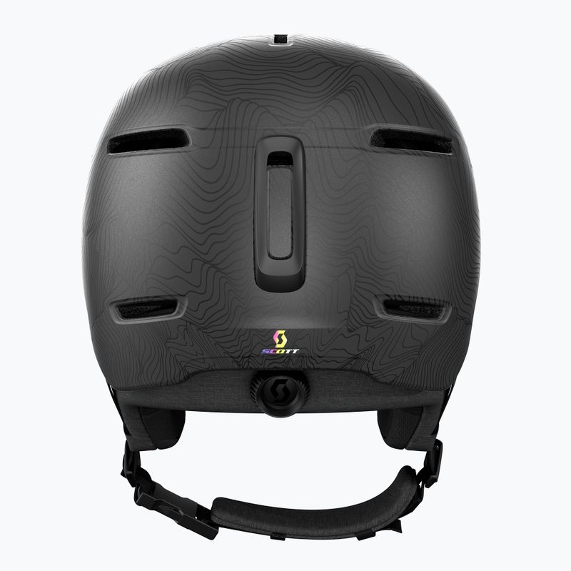 Kask narciarski SCOTT Track granite black/holo silver 3