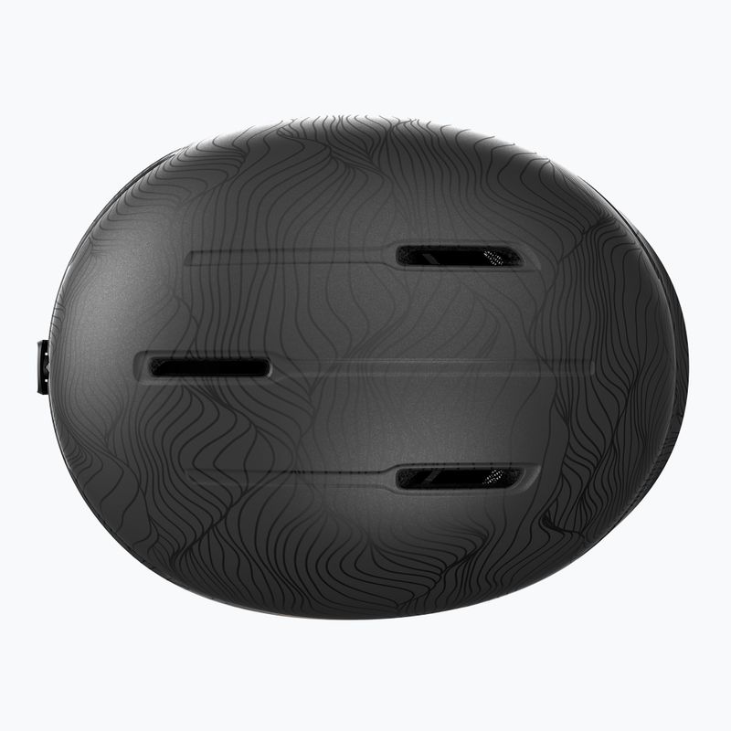 Kask narciarski SCOTT Track granite black/holo silver 4