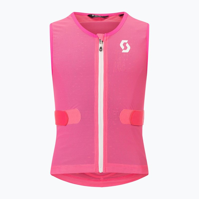Kamizelka ochronna dziecięca SCOTT Vest Airflow Jr neon pink