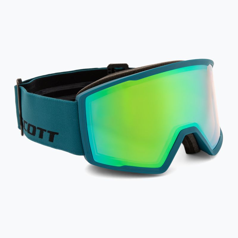 Gogle narciarskie SCOTT Trace Pro petrol green/green chrome