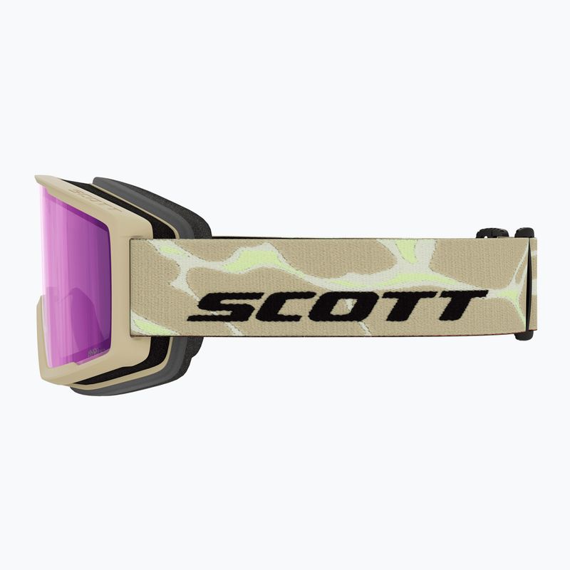 Gogle narciarskie SCOTT Trace Pro Comact Light Sensitive S2-4 mojave beige/amp ls blue chrome 3