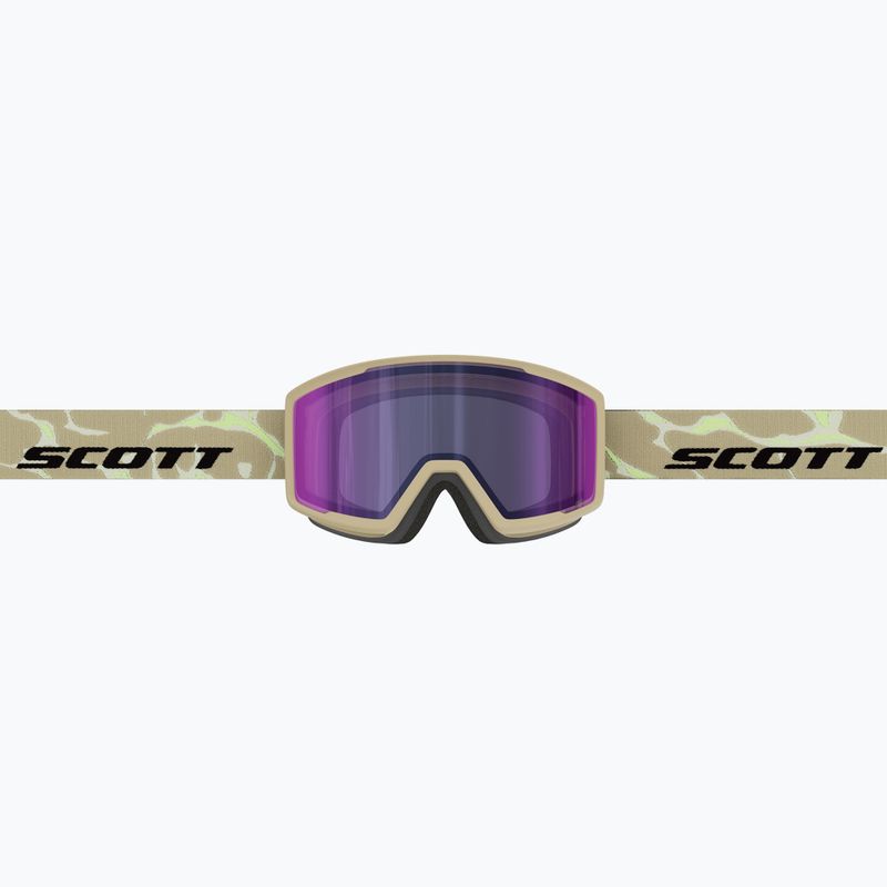 Gogle narciarskie SCOTT Trace Pro Comact Light Sensitive S2-4 mojave beige/amp ls blue chrome 4