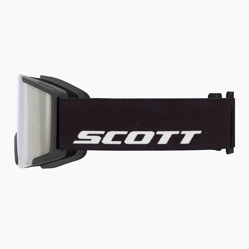 Gogle narciarskie SCOTT Shield black/amp white chrome 2