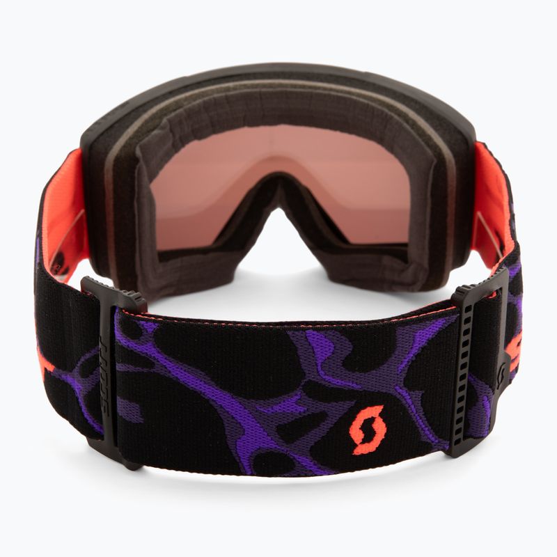 Gogle narciarskie SCOTT Shield black/amp red chrome 3