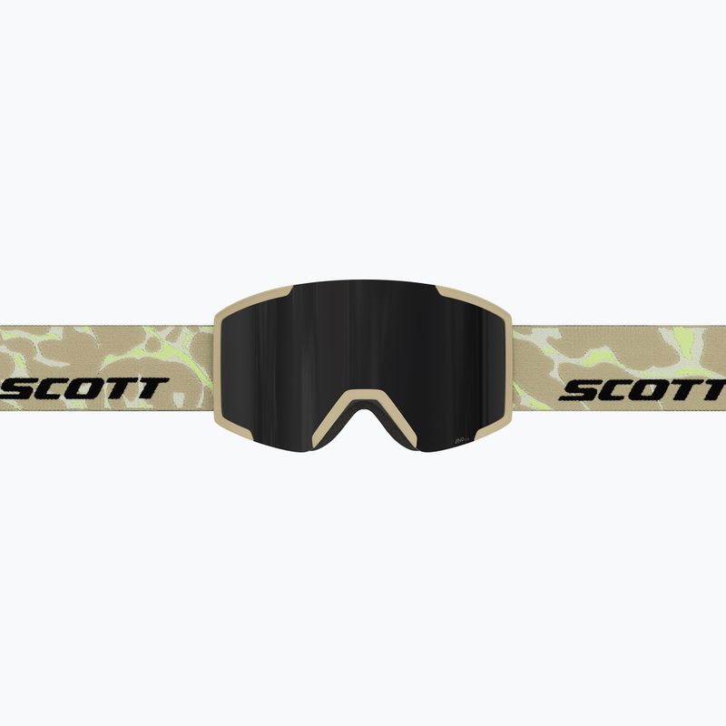 Gogle narciarskie SCOTT Shield mojave beige/amp black chrome 4