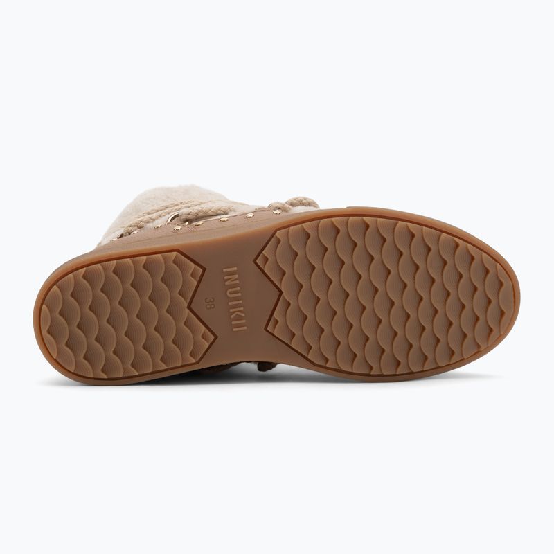 Śniegowce damskie INUIKII Curly Rock beige 4