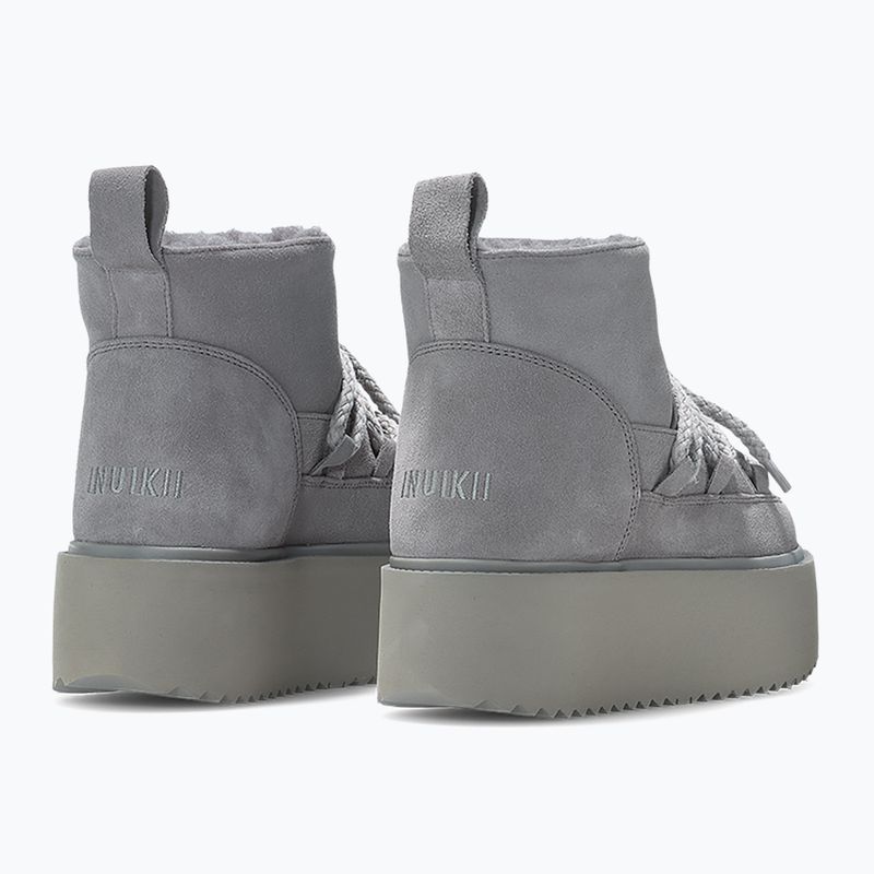 Śniegowce damskie INUIKII Classic Low Platform grey 4