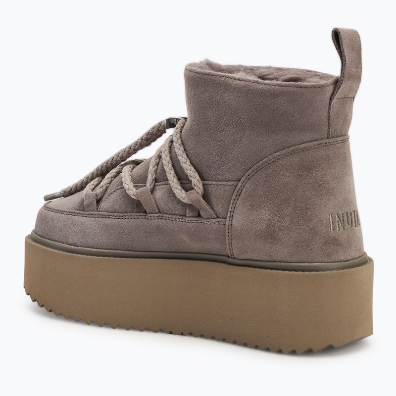 Śniegowce damskie INUIKII Classic Low Platform grey 3
