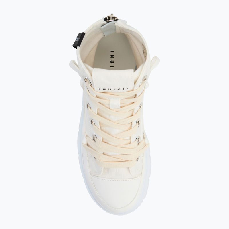 Buty damskie INUIKII Matilda Canvas High white 5
