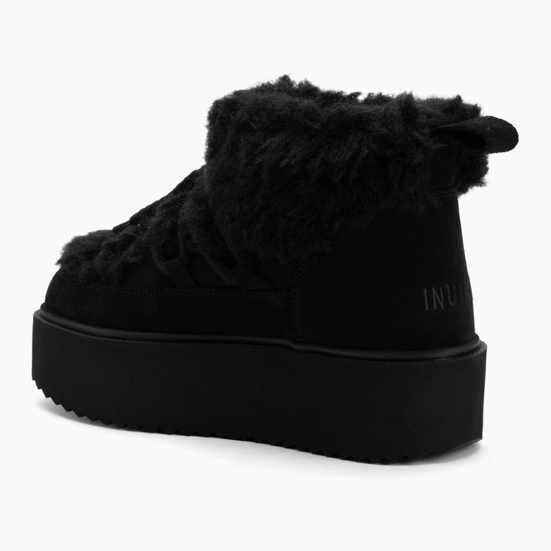 Śniegowce damskie INUIKII Teddy Platform black 3
