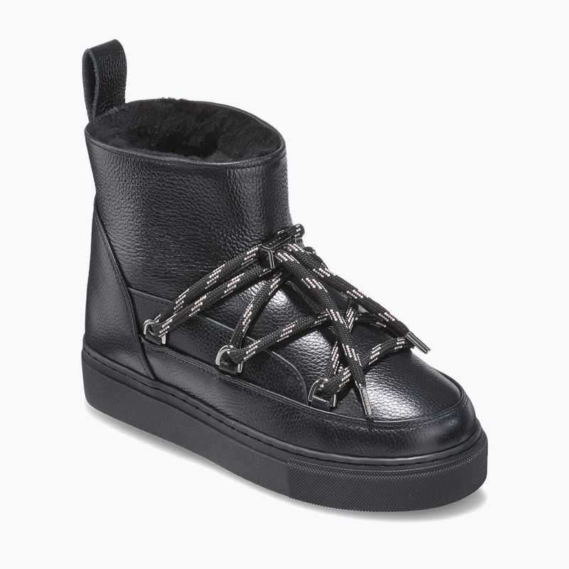 Śniegowce damskie INUIKII Full Leather Gloss black