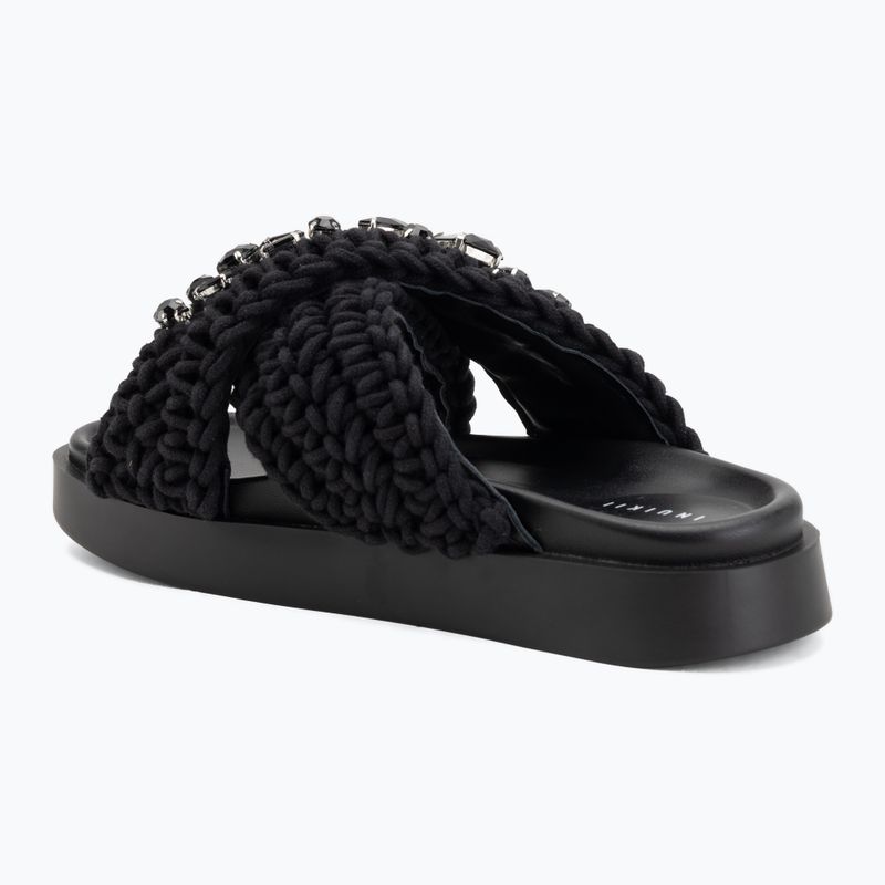 Klapki damskie INUIKII Woven Stones black 3