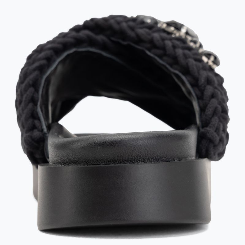 Klapki damskie INUIKII Woven Stones black 6