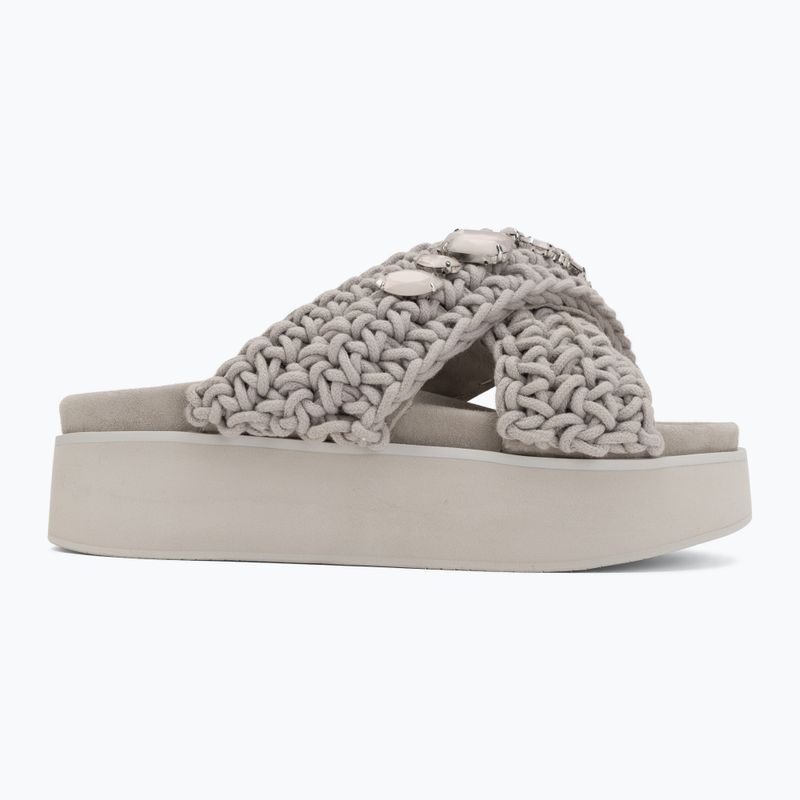 Klapki damskie INUIKII Woven Stones Platform stone grey 2