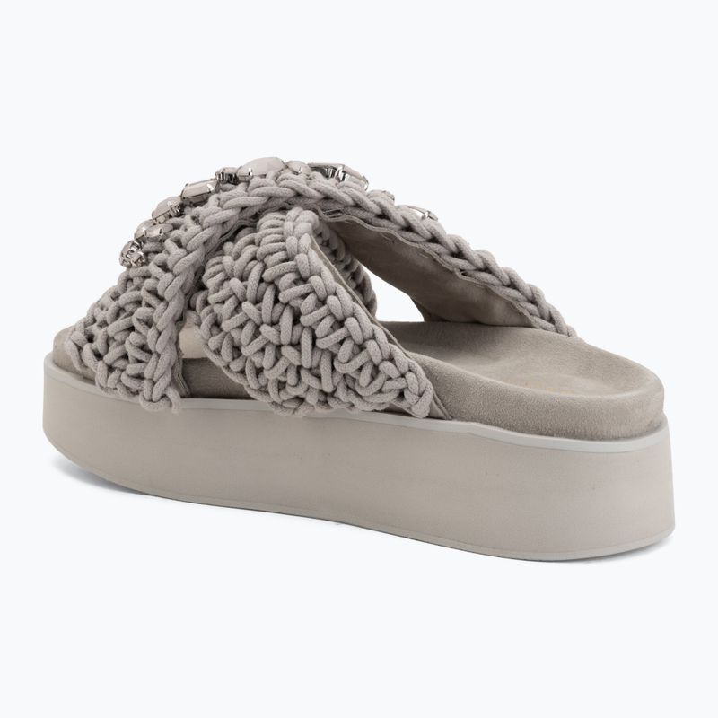 Klapki damskie INUIKII Woven Stones Platform stone grey 3