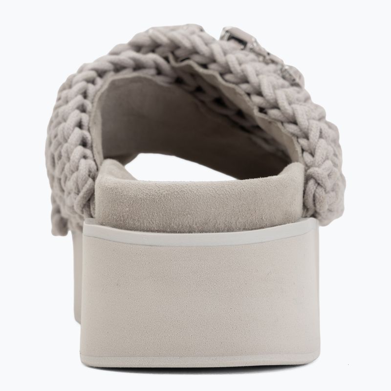 Klapki damskie INUIKII Woven Stones Platform stone grey 6