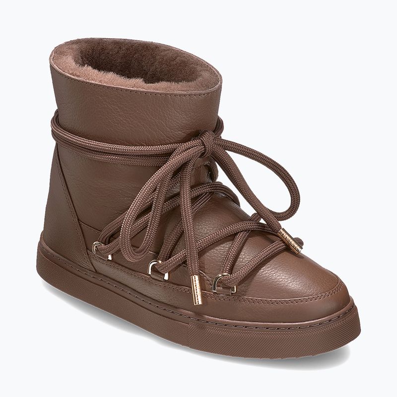 Śniegowce damskie INUIKII Full Leather dark brown