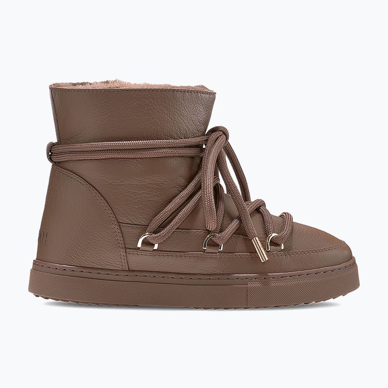 Śniegowce damskie INUIKII Full Leather dark brown 2