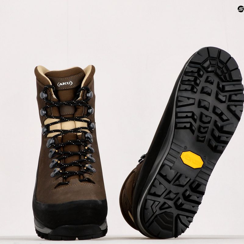 Buty trekkingowe męskie AKU Superalp NBK LTR brown 11