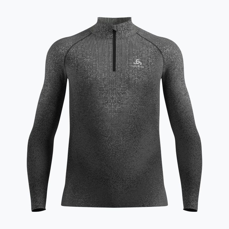 Bluza termoaktywna męska ODLO Performance Warm Blackcomb Bl Top Turtle Neck HZ black