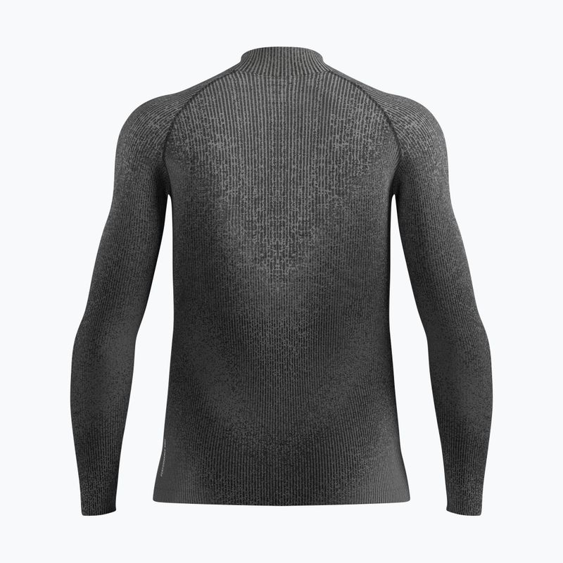 Longsleeve termoaktywny męski ODLO Performance Warm Blackcomb Bl Top Turtle Neck HZ black 2