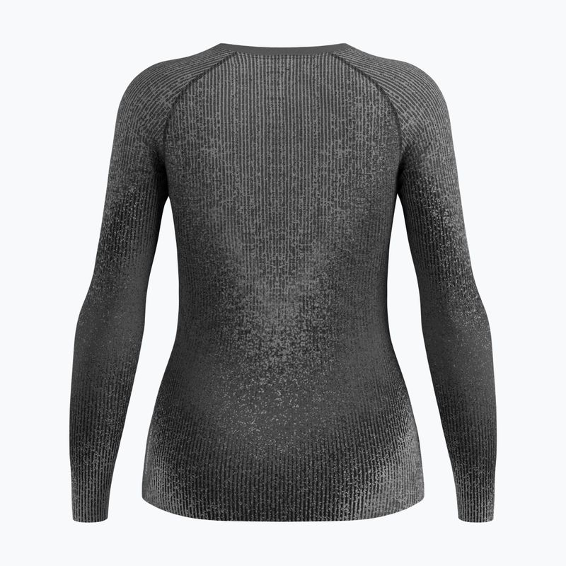 Bluza termoaktywna damska Odlo Performance Warm Blackcomb Bl Top Crew Neck black 2