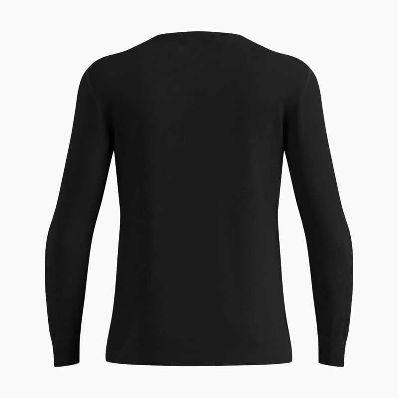 Bluza termoaktywna męska ODLO Merino 200 Bl Top Crew Neck black 7
