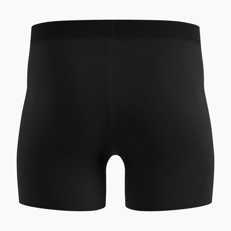 Bokserki termoaktywne męskie ODLO Merino 160 Boxer black 2