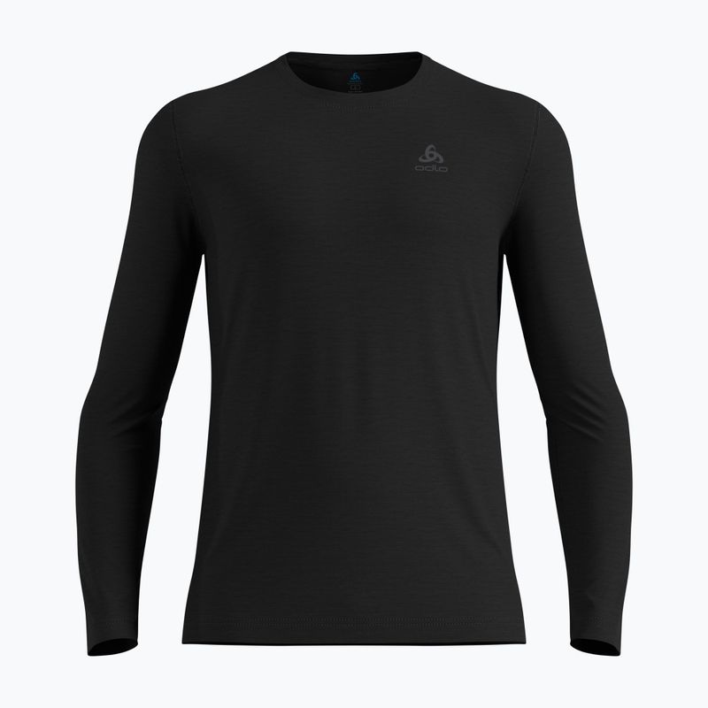 Bluza termoaktywna męska ODLO Merino 160 Bl Top Crew Neck black 4