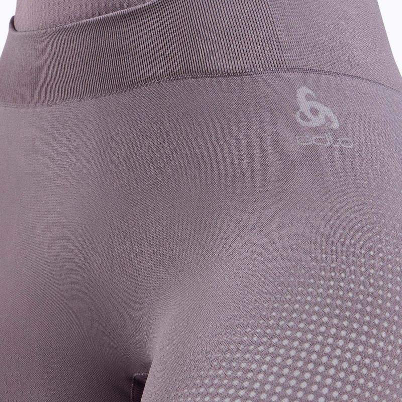 Spodnie termoaktywne damskie ODLO Performance Warm Bl Bottom Long gray ridge 4