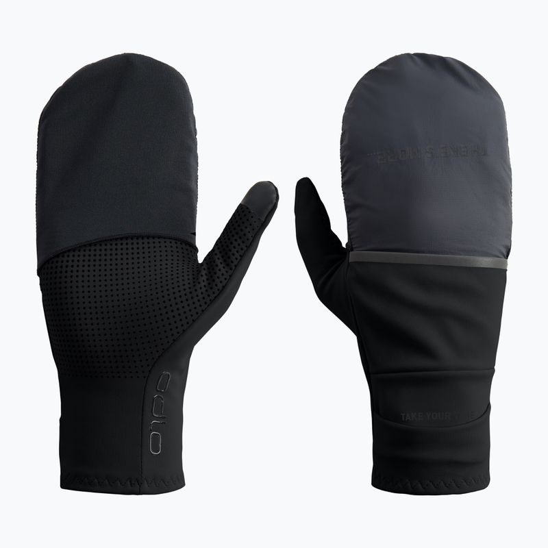 Rękawiczki trekkingowe ODLO Multisport Windproof Light Full Finger black 3