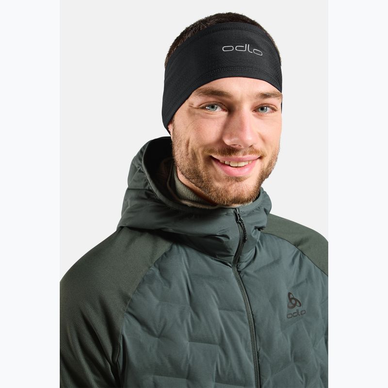 Opaska na głowę ODLO Polyknit Warm Reflective black 5