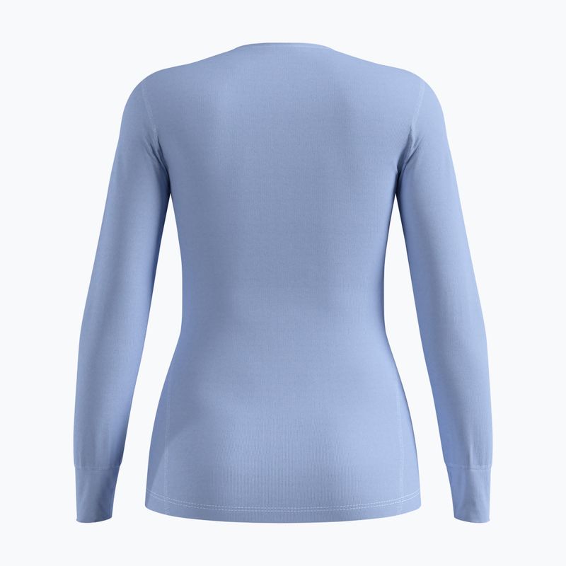 Longsleeve termoaktywny damski ODLO Active Warm Bl Top Crew Neck blue heron 2