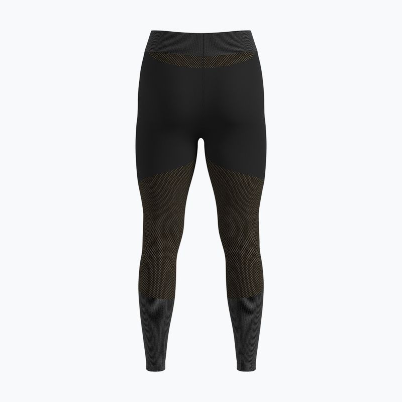 Spodnie termoaktywne damskie ODLO Fundamentals Performance Warm Bl Bottom Long black 2