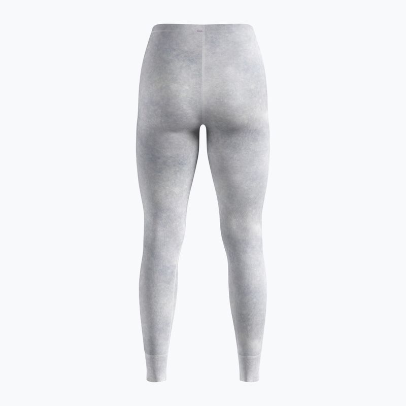 Spodnie termoaktywne damskie ODLO Active Warm X Pow Bl Bottom Long odlo silver grey 2