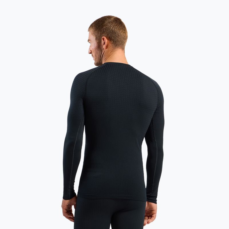 Bluza termoaktywna męska ODLO Performance Warm Bl Top Crew Neck black 3