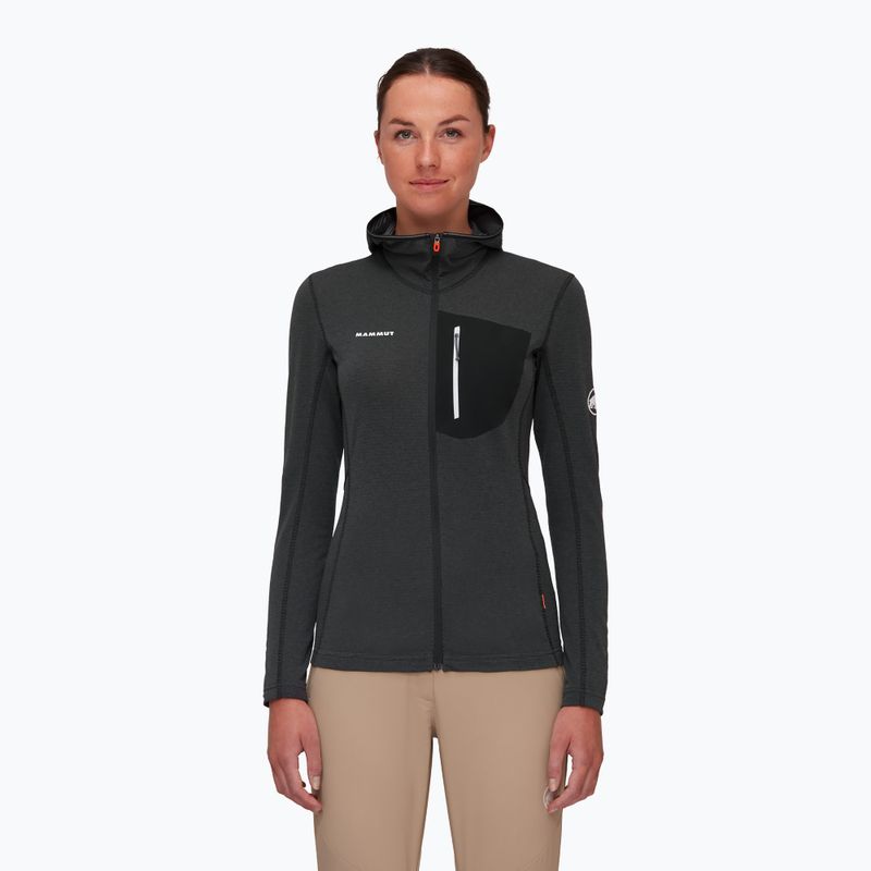 Bluza trekkingowa damska Mammut Aenergy Light Ml black/phantom