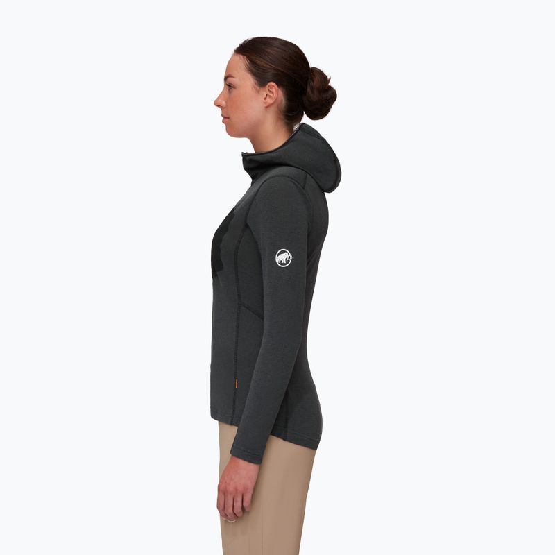 Bluza trekkingowa damska Mammut Aenergy Light Ml black/phantom 2