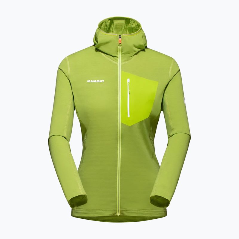 Bluza trekkingowa damska Mammut Aenergy Light Ml highlime granit